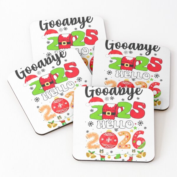 Item preview, Goodbye 2025 Hello 2026 - Family Christmas Holiday Tee, Funny Seasonal Countdown Gift, Unisex Crewneck designed and sold by Anaya Prints .