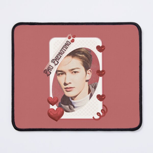 Item preview, Zhu Zhengting (朱正廷) Chinese Actor Cdrama Chinese Entertainment Card Red Aesthetic Collage Design designed and sold by AJUNICE STUDIO.