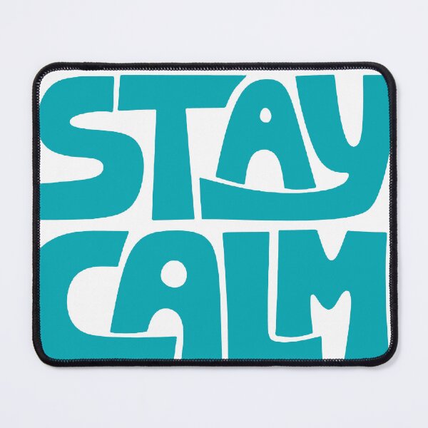 Item preview, Stay Calm Retro Typography – Bold Motivational Quote Design designed and sold by andry01.