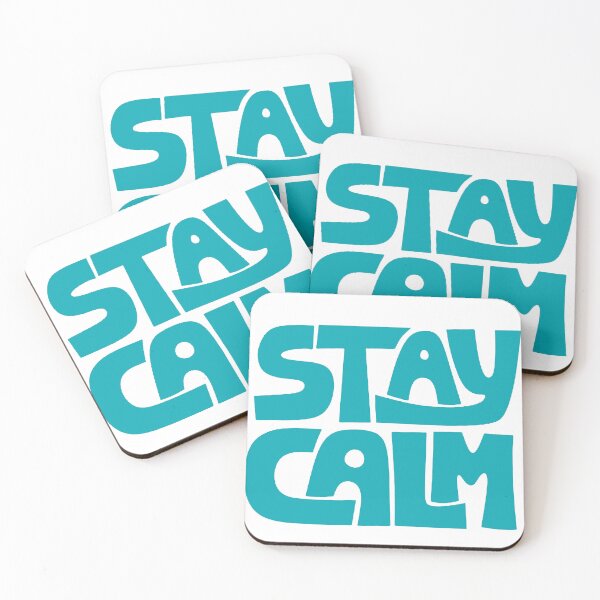 Item preview, Stay Calm Retro Typography – Bold Motivational Quote Design designed and sold by andry01.