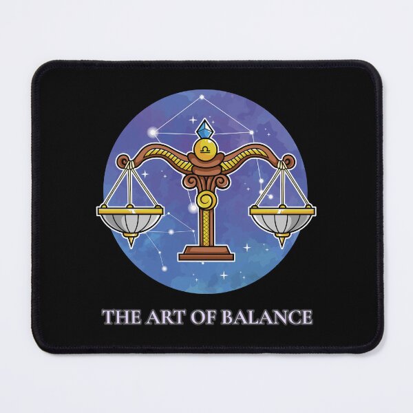 Item preview, The Art of Balance – Libra Zodiac Design designed and sold by FLOOVOStudio.