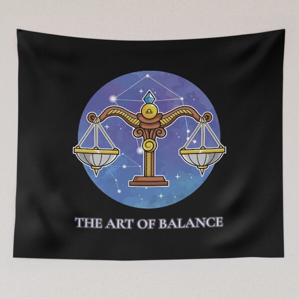 Item preview, The Art of Balance – Libra Zodiac Design designed and sold by FLOOVOStudio.