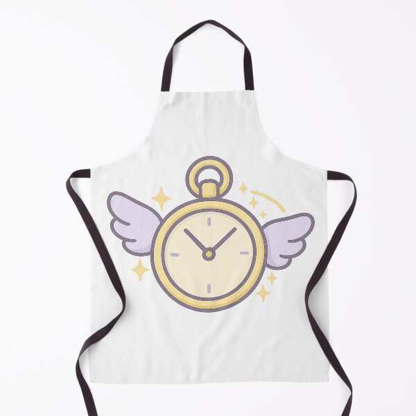 Item preview, Cronómetro Divino | Adorable pegatina de Angel Time | Tiempo Cósmico y Manifestación | Arte Estético Celestial designed and sold by HerDreamCodes.