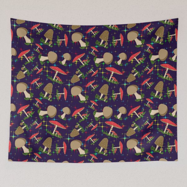 Item preview, Just be happy. Crazy mushrooms designed and sold by CarliPeraza.