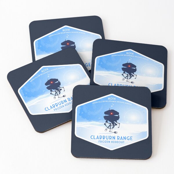 Item preview, Hoth. Clabburn Range (Interstellar Wilderness Reserve Bureau Series) designed and sold by BGALAXY.