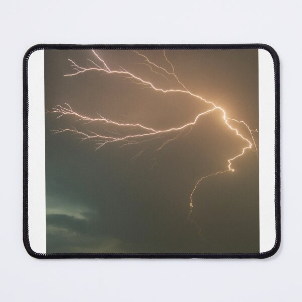 Item preview, Fork Lightning High In the Sky Photographic Print designed and sold by Mother-Nature65.