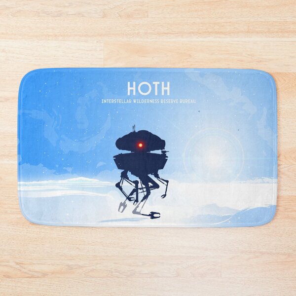 Item preview, Hoth. Clabburn Range (Interstellar Wilderness Reserve Bureau Series) designed and sold by BGALAXY.