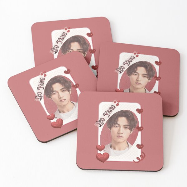 Item preview, Leo Yang Yang Yeming (杨业明) Chinese Actor Cdrama Chinese Entertainment Card Red Aesthetic Collage Design designed and sold by AJUNICE STUDIO.