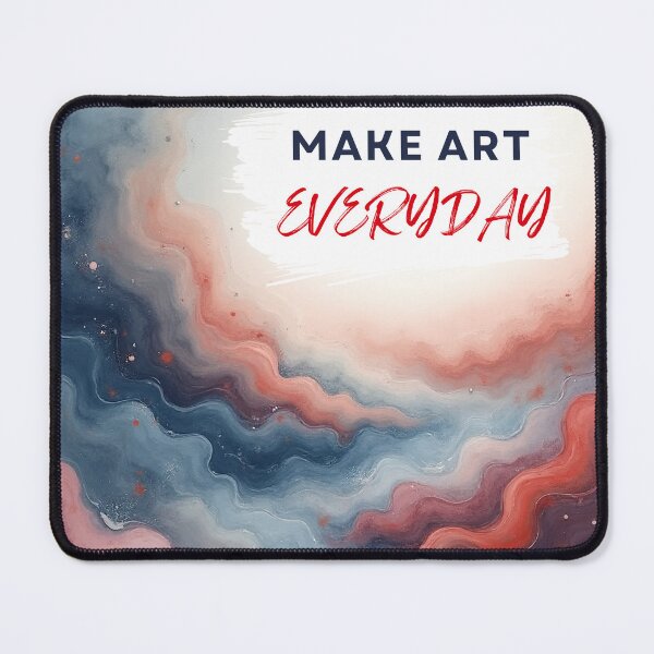 Item preview, MAKE ART EVERYDAY designed and sold by KISMIN.