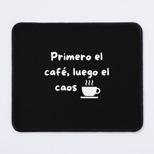 Item preview, First the coffee, then the white chaos designed and sold by EstetoVibes.