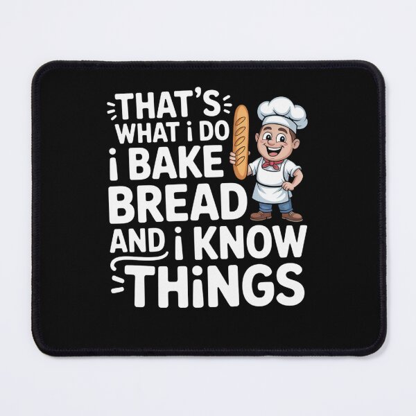 Item preview, That’s What I Do I Bake Bread And I Know Things designed and sold by Mateusz Majcherek.