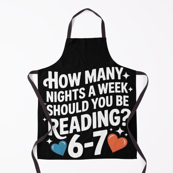 Item preview, How Many Nights a Week Should You be Reading? 6–7 designed and sold by BLZART.