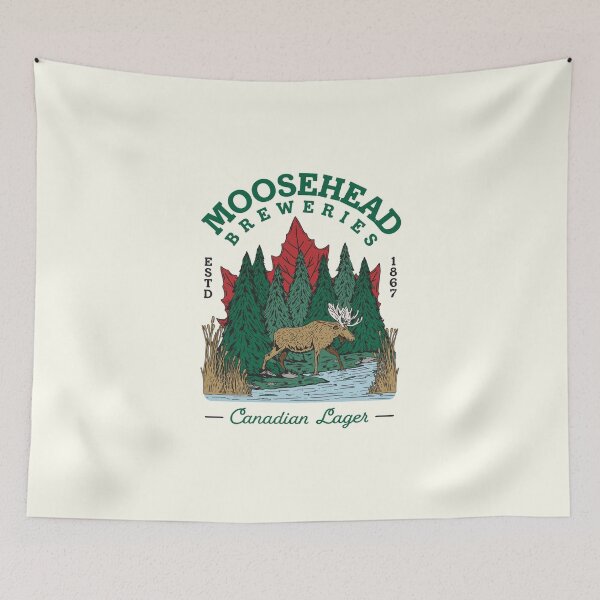 Item preview, Canadian Moose Forest River Nature designed and sold by Oniyasha.