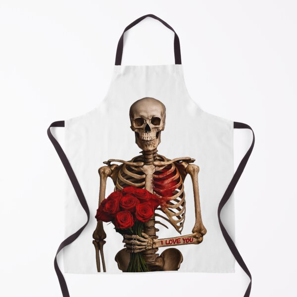 Item preview, Skeleton With Roses – Gothic Love Art, Dark Romantic Anatomy Desig designed and sold by FUIRY .
