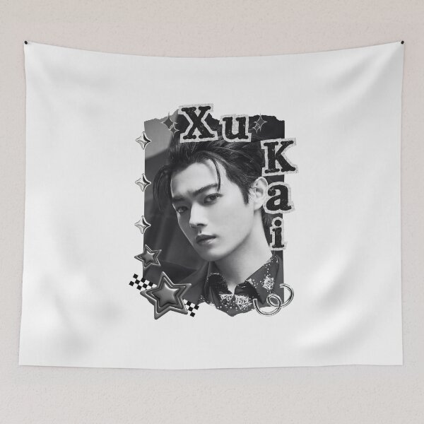 Item preview, Xu Kai (许凯) Chinese Actor Cdrama Chinese Entertainment Black and White Collage Digital Art Portrait designed and sold by AJUNICE STUDIO.