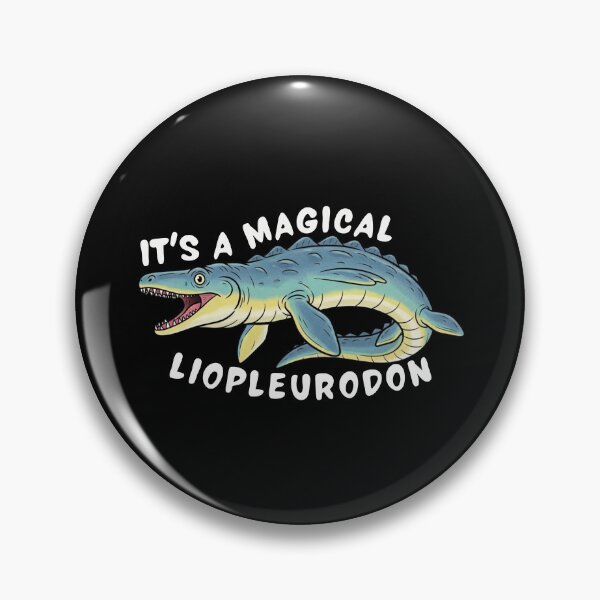Item preview, Magical Liopleurodon Cartoon Prehistoric Sea Creature Design designed and sold by MotivaChic.