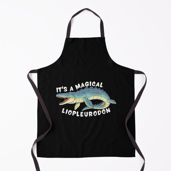 Item preview, Magical Liopleurodon Cartoon Prehistoric Sea Creature Design designed and sold by MotivaChic.