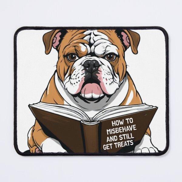 Item preview, Bulldog treats designed and sold by Katrabbit Graphics.