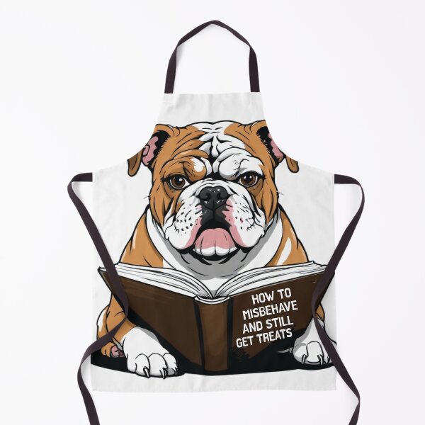 Item preview, Bulldog treats designed and sold by Katrabbit Graphics.