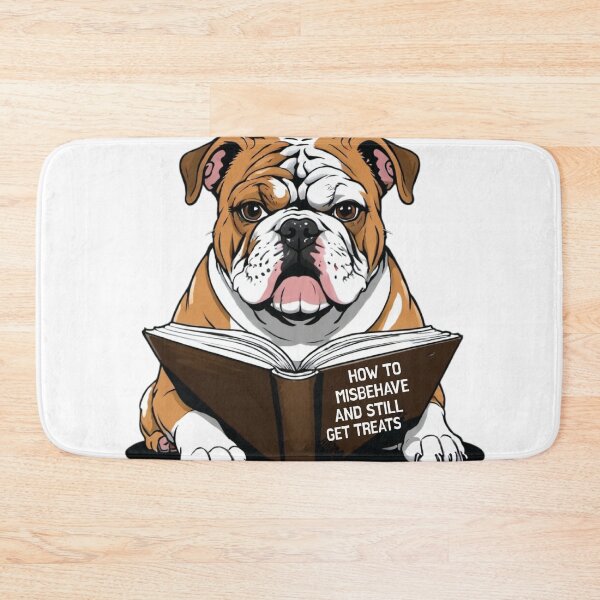 Item preview, Bulldog treats designed and sold by Katrabbit Graphics.