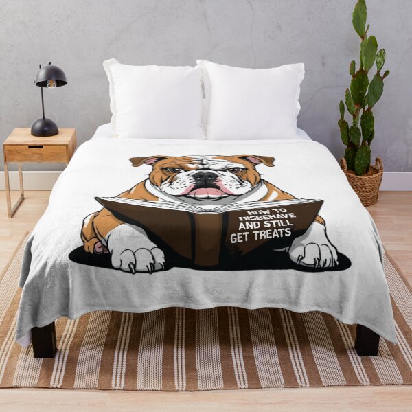 Item preview, Bulldog treats designed and sold by Katrabbit Graphics.