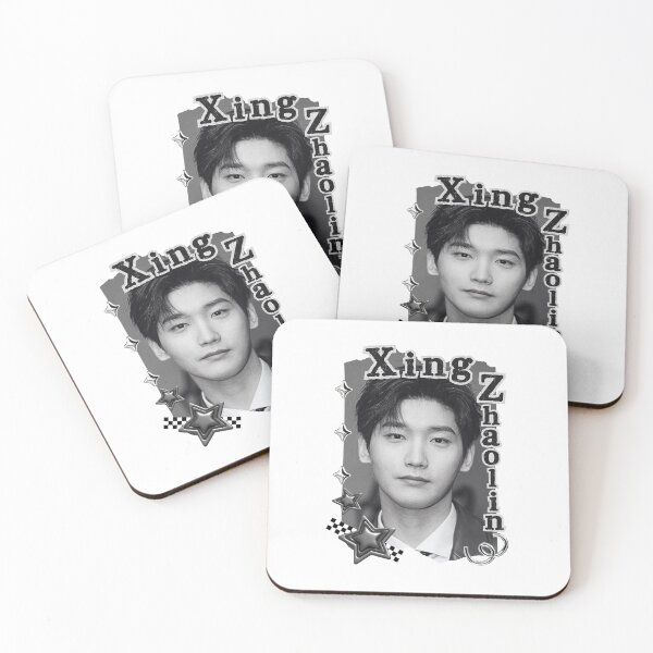 Item preview, Xing Zhaolin (邢昭林) Chinese Actor Cdrama Chinese Entertainment Black and White Collage Digital Art Portrait designed and sold by AJUNICE STUDIO.