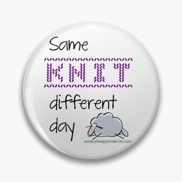 Item preview, Same Knit Different Day designed and sold by Sheepy Time Knits.