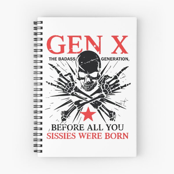 Item preview, Retro X Generation Before All You Sissie, The Badass Generation X Skull Gen X designed and sold by ivotee.