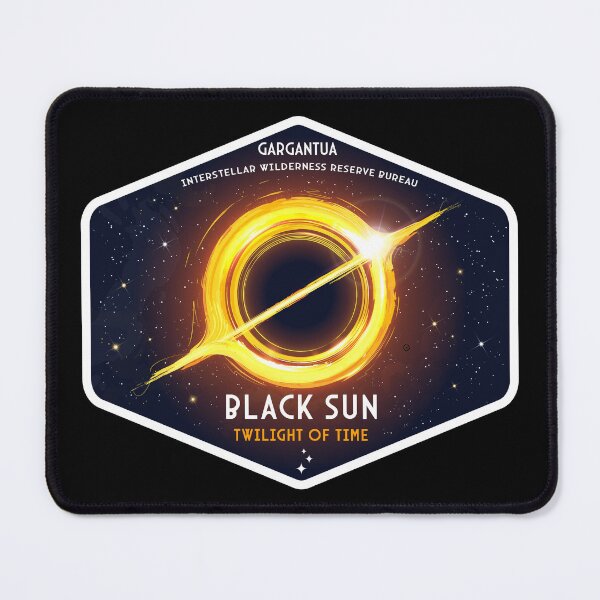 Item preview, Gargantua. Black Sun (Interstellar Wilderness Reserve Bureau Series) designed and sold by BGALAXY.