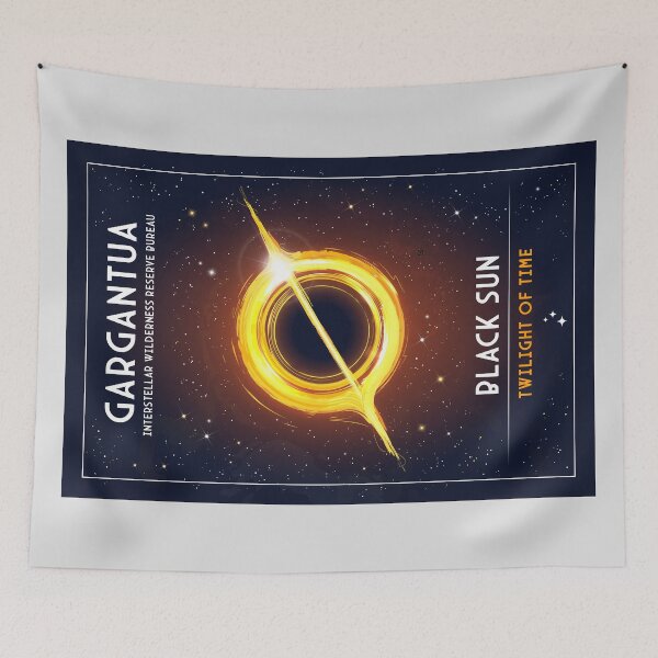 Item preview, Gargantua. Black Sun (Interstellar Wilderness Reserve Bureau Series) designed and sold by BGALAXY.