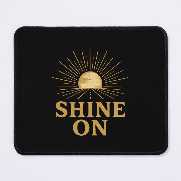 Item preview, Shine On – Retro Sunburst Illustration with Thin Golden Rays designed and sold by DaEeX.