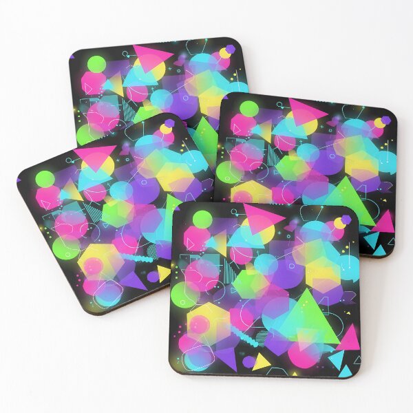 Item preview, Geometric Screensaver Pattern 90s Computer Display Retro Abstract Design designed and sold by GiftsForge.