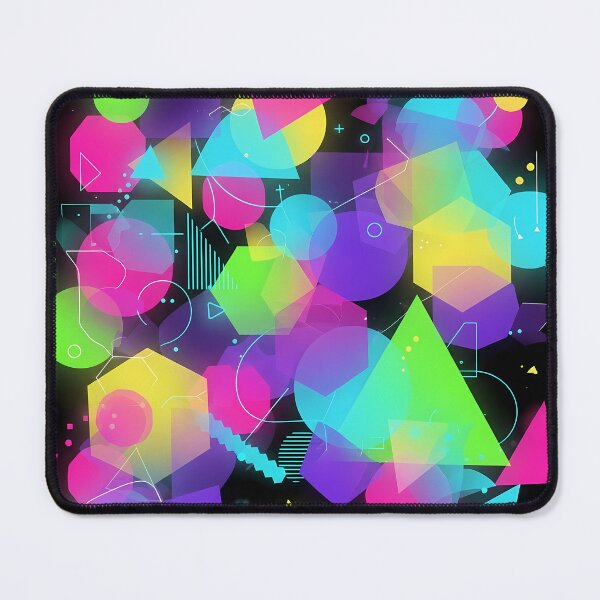 Item preview, Geometric Screensaver Pattern 90s Computer Display Retro Abstract Design designed and sold by GiftsForge.