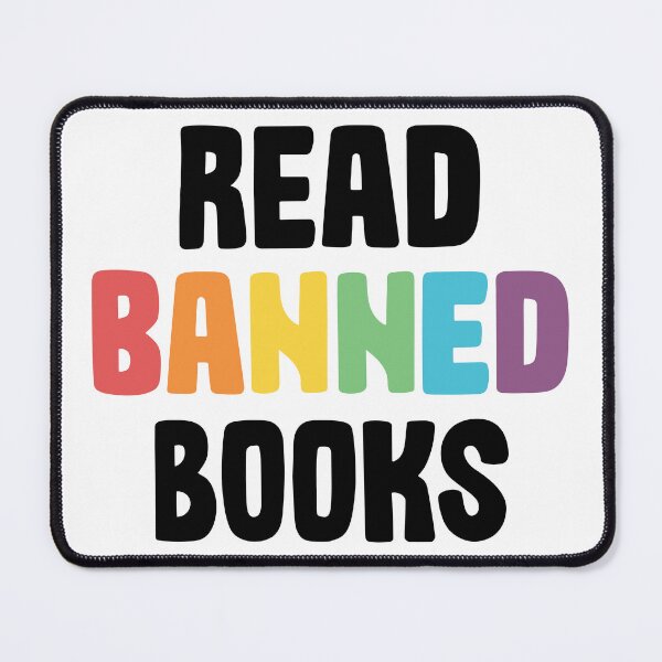 Item preview, read banned books designed and sold by DesignsByAND.