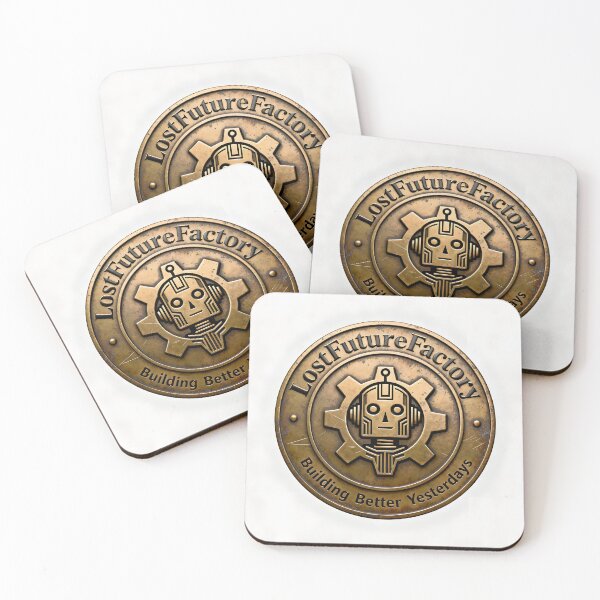 Item preview, LostFutureFactory Membership Emblem - Official Vintage Sci-Fi Logo designed and sold by LostFutureFactory.