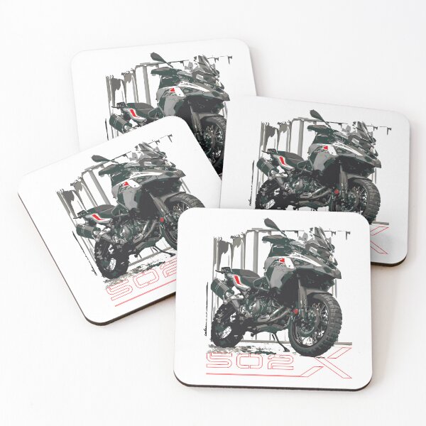 Item preview, Adventure Motorcycle 502X – Off-Road Touring Bike Illustration designed and sold by tupaffi.