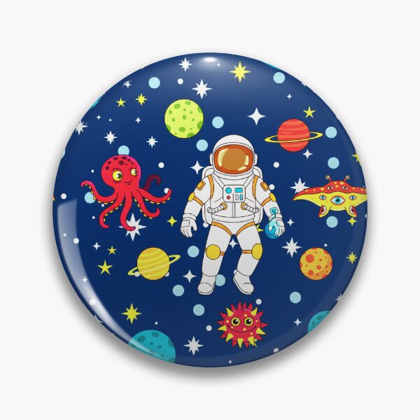 Item preview, Space Man Exploration Seamless Repeat designed and sold by Sharon Schwalbe.