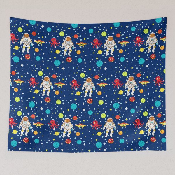 Item preview, Space Man Exploration Seamless Repeat designed and sold by Sharon Schwalbe.