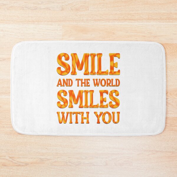 Item preview, smile and the world smiles with you designed and sold by ScOrPiOn sHoP.