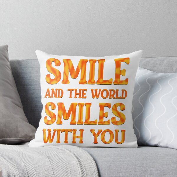 Item preview, smile and the world smiles with you designed and sold by ScOrPiOn sHoP.