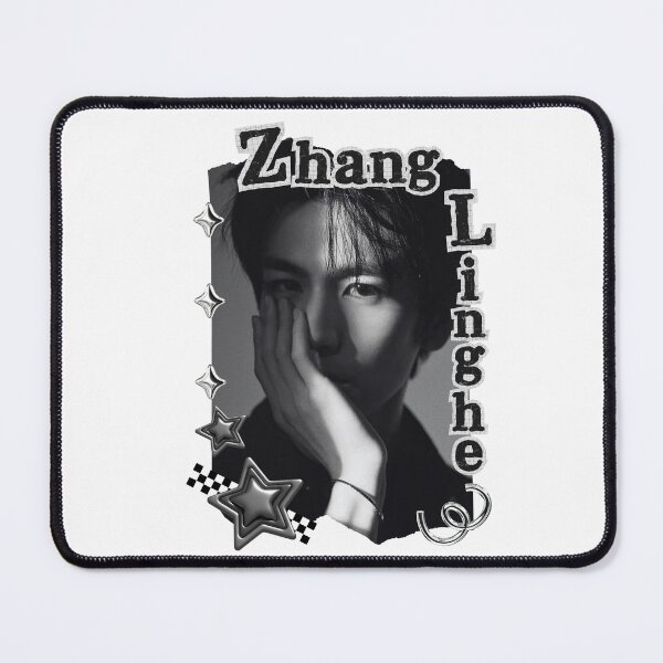 Item preview, Zhang Linghe (张凌赫) Chinese Actor Cdrama Chinese Entertainment Black and White Collage Digital Art Portrait designed and sold by AJUNICE STUDIO.