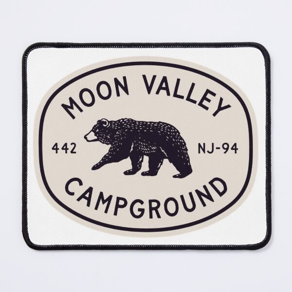 Item preview, Moon Valley Campground Bear Patch designed and sold by Oniyasha.