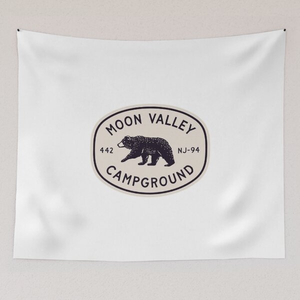 Item preview, Moon Valley Campground Bear Patch designed and sold by Oniyasha.