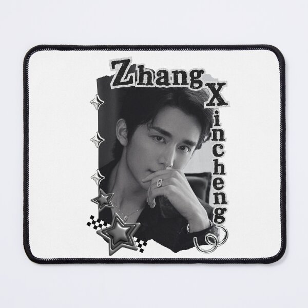 Item preview, Zhang Xincheng (张新成)) Chinese Actor Cdrama Chinese Entertainment Black and White Collage Digital Art Portrait designed and sold by AJUNICE STUDIO.