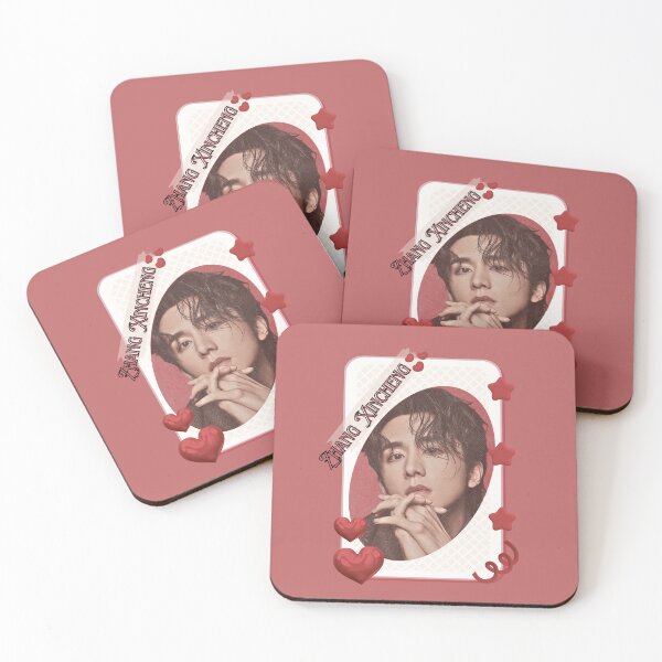 Item preview, Zhang Xincheng (张新成) Chinese Actor Cdrama Chinese Entertainment Card Red Aesthetic Collage Design designed and sold by AJUNICE STUDIO.