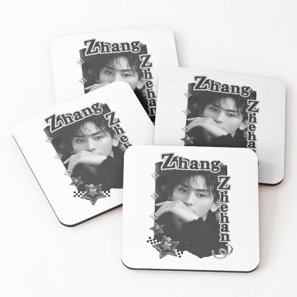 Item preview, Zhang Zhehan (张哲瀚)) Chinese Actor Cdrama Chinese Entertainment Black and White Collage Digital Art Portrait designed and sold by AJUNICE STUDIO.