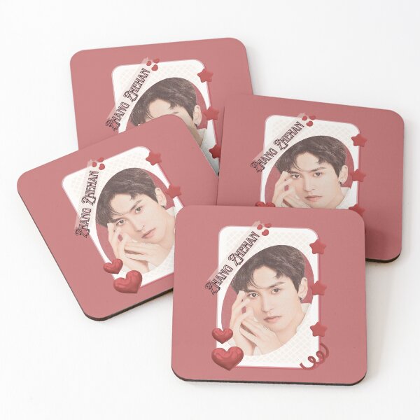 Item preview, Zhang Zhehan (张哲瀚) Chinese Actor Cdrama Chinese Entertainment Card Red Aesthetic Collage Design designed and sold by AJUNICE STUDIO.