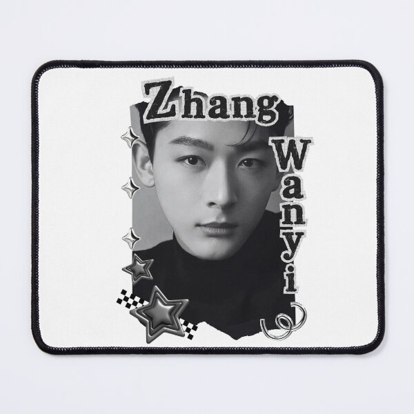 Item preview, Zhang Wanyi (张晚意) Chinese Actor Cdrama Chinese Entertainment Black and White Collage Digital Art Portrait designed and sold by AJUNICE STUDIO.