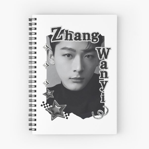 Item preview, Zhang Wanyi (张晚意) Chinese Actor Cdrama Chinese Entertainment Black and White Collage Digital Art Portrait designed and sold by AJUNICE STUDIO.