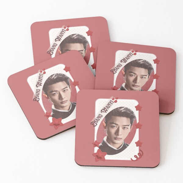 Item preview, Zhang Wanyi (张晚意) Chinese Actor Cdrama Chinese Entertainment Card Red Aesthetic Collage Design designed and sold by AJUNICE STUDIO.